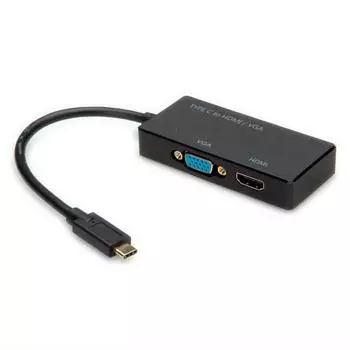 Value Externer Videoadapter USB-C HDMI VGA (12.99.3215)