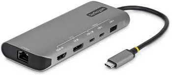 StarTech 174B-USB4-MULTIPORT USB4 140 W Grau