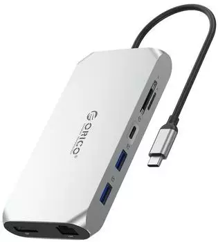 Orico XCR 12-in-1 USB-C Dockingstation USB-C PD 100W USB-Adapter (H-5034)