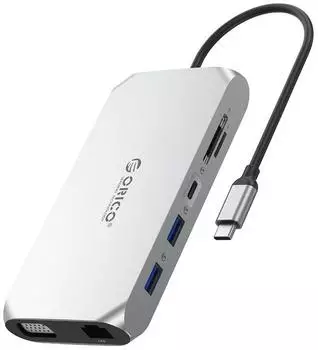 Orico XCR 12-in-1 USB-C Dockingstation USB-Adapter (H-5033)