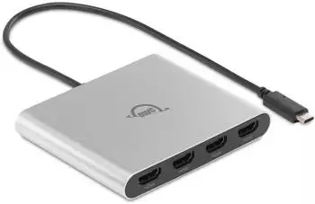 OWC USB-C Quad HDMI 4K Display-Adapter mit DisplayLink (OWCCADPDL4HDMI)