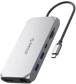 Orico XCR 12-in-1 USB-C Dockingstation 100W USB-Adapter (H-5035)