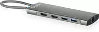 DIGITUS USB-C Docking Station 9-Port 2x HDMI USB RJ45