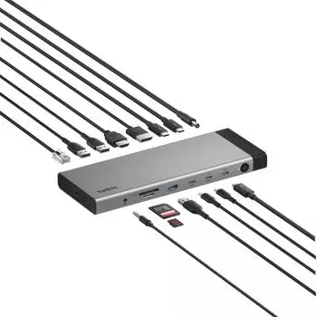 Belkin Connect Thunderbolt 5 Dockingstation 14-in-1 140W (INC031KQSGY)