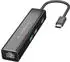Conceptronic DONN07B USB-C Hub, 3x USB 3.0, RJ-45 Gigabit (DONN07B)
