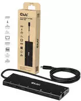 Club 3D USB-C 12in1-HUB>3xHDMI/3xUSB-C/USB/LAN 8K30Hz PD140W retail