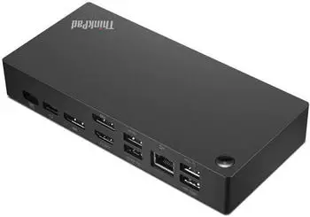 Lenovo ThinkPad Universal USB-C Dockingstation, USB 3.2 Gen 1, schwarz (40AY0135DE)