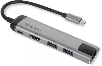 Verbatim USB-C Multiport Adapter 49141 Verbatim USB-C Multiport Adapter 49141