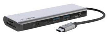 Belkin USB-C 7-in-1 Multiport Adapter AVC009BTSGY