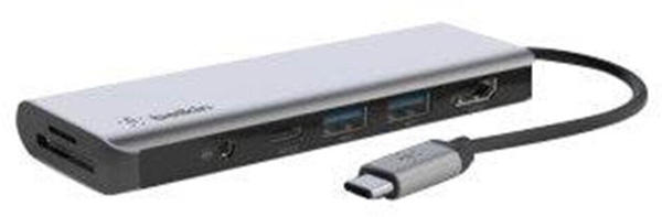 Belkin USB-C 7-in-1 Multiport Adapter AVC009BTSGY