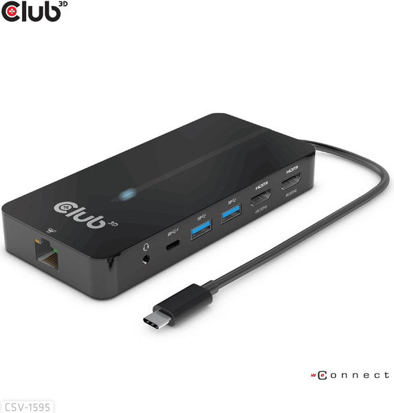 Club3D USB Gen1 Type-C 7-in-1 Hub (CSV-1595)