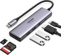 6-in-1 USB-C Multifunction Adapter with PD Charging
