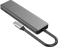 Hyrican Laptop-Dockingstation "ST-T605 Dockingstation Type-C, 1x RJ-45, 3x USB 3.0,