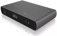 ICY BOX IB-HUB801-TB4 Thunderbolt 4 Type-C Hub, schwarz