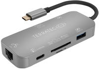 Terratec Adapter Connect C8 Usb-c - Usb-c Pd/hdmi/usb3.0/.. (306706)