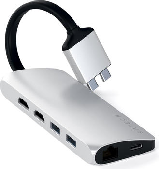Satechi USB-C Dual Multimedia Dock ST-TCDMMASM