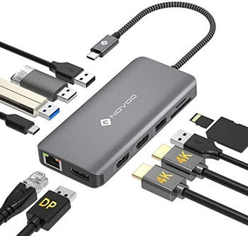 Novoo USB-C Triple Display Dock