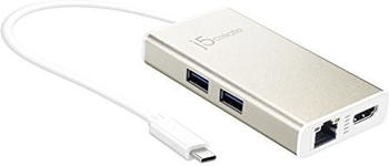 j5create 4 Port HDMI Ethernet USB3.0 Hub (JCA374)