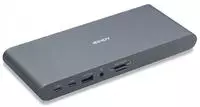 DST-Pro 5K XT (silber, 5K DP, HDMI, PD 3.0 100W, USB 3.2 Gen 1, Gigabit, SD, MicroSD,