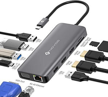 Novoo USB-C Dock DNS-NVHUBGY11P-VC