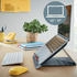 Leitz Ergo Cosy Höhenverstellbarer Laptopständer Samtgrau (64260089)