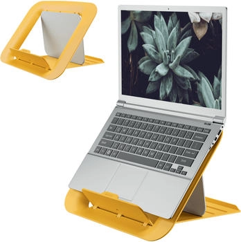 Leitz Ergo Cosy H&ouml;henverstellbarer Laptopst&auml;nder Warmes Gelb (64260019)