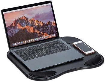 Relaxdays Kniekissen Laptop schwarz