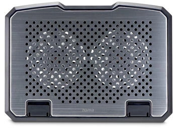 Hama Laptop-K&uuml;hler Aluminium neigbar 2 L&uuml;fter bis 40 cm (15,6")