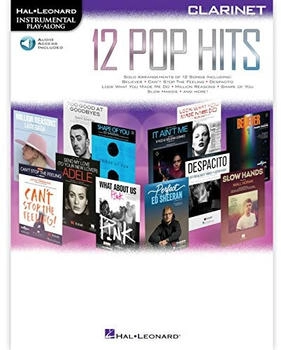 Hal Leonard 12 Pop Hits Clarinet