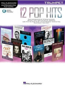Hal Leonard 12 Pop Hits Trumpet