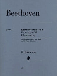 Henle Verlag Ludwig van Beethoven Klavierkonzert Nr. 4 G-dur op. 58 Henle Verlag Ludwig van Beethoven Klavierkonzert Nr. 4 G-dur op. 58