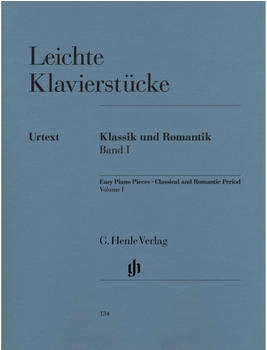 Henle Verlag Leichte Klavierstücke: Klassik und Romantik I Henle Verlag Leichte Klavierstücke: Klassik und Romantik I