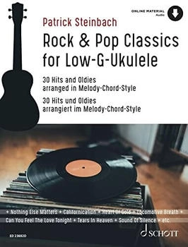 Schott Music Rock & Pop Classics for Low G -Ukulele Schott Music Rock & Pop Classics for Low G -Ukulele