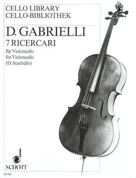 Schott Music 7 Ricercari: Violoncello. (Cello-Bibliothek)