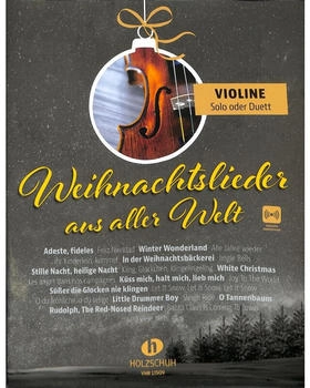 Musikverlag Holzschuh Weihnachtslieder aus aller Welt für Violine - VHR 13509