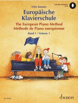 Schott Music Fritz Emonts: Europäische Klavierschule Bd. 1 - ED 7931D