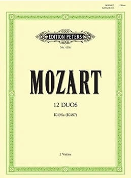 Faber Music 12 Duos KV 487 (496a) (Wolfgang Amadeus Mozart, Irmgard Engels)