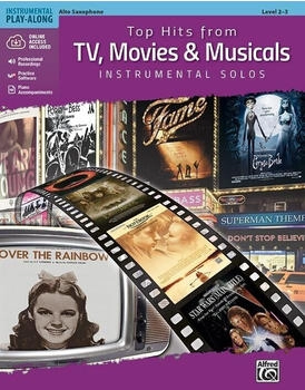 Alfred Music Top Hits from TV Movies & Musicals Alto Sax
