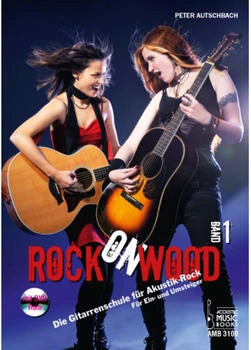Acoustic Music Books Rock on Wood 1