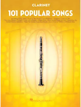 101 Popular Songs For Clarinet