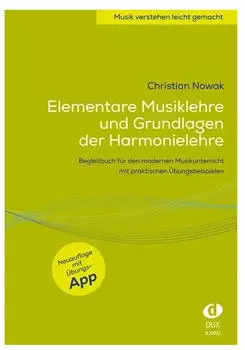 Musiktheoriebuch Elementare und Grundlagen der Harmonielehre