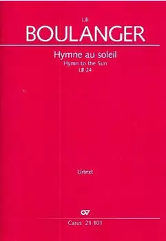 Gesamtpartitur Hymne au soleil LB24