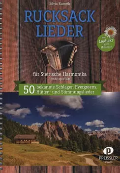 Rucksacklieder f&uuml;r Steirische Harmonika (Silvia Kumeth) [Gebunden]