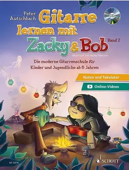 Gitarre lernen mit Zacky und Bob (ISBN: 978-3-7957-1053-8)