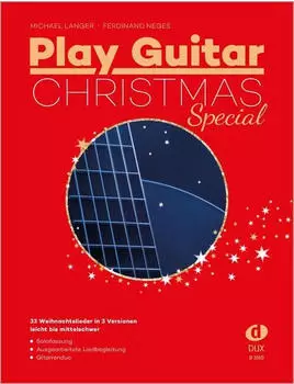 Spielband für Gitarre Play Guitar Christmas Special