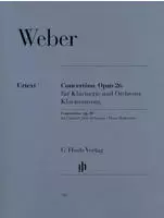 Weber, Carl Maria von - Concertino op. 26 f&uuml;r Klarinette und Orchester...