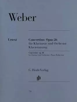 Spielst&uuml;ck f&uuml;r Klarinette Concertino Es-Dur op. 26