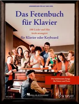 Liederbuch Das Fetenbuch für Alt und Jung für Klavier