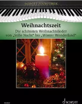 Sammelband für Klavier Weihnachtszeit - Die schönsten Weihnachtslieder