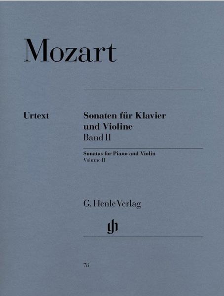 Henle Verlag Wolfgang Amadeus Mozart - Violinsonaten, Band II